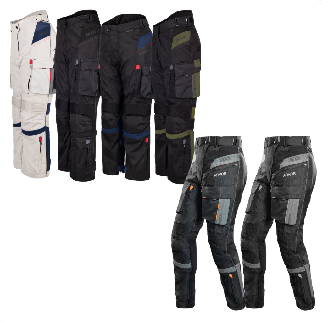 Calça Feminina Texx Armor Lady Forro Térmico Removível Protetores e Sistema de Ventilação