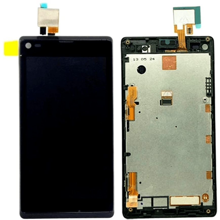 Frontal Touch Display Compatível Xperia L C2104 C2105