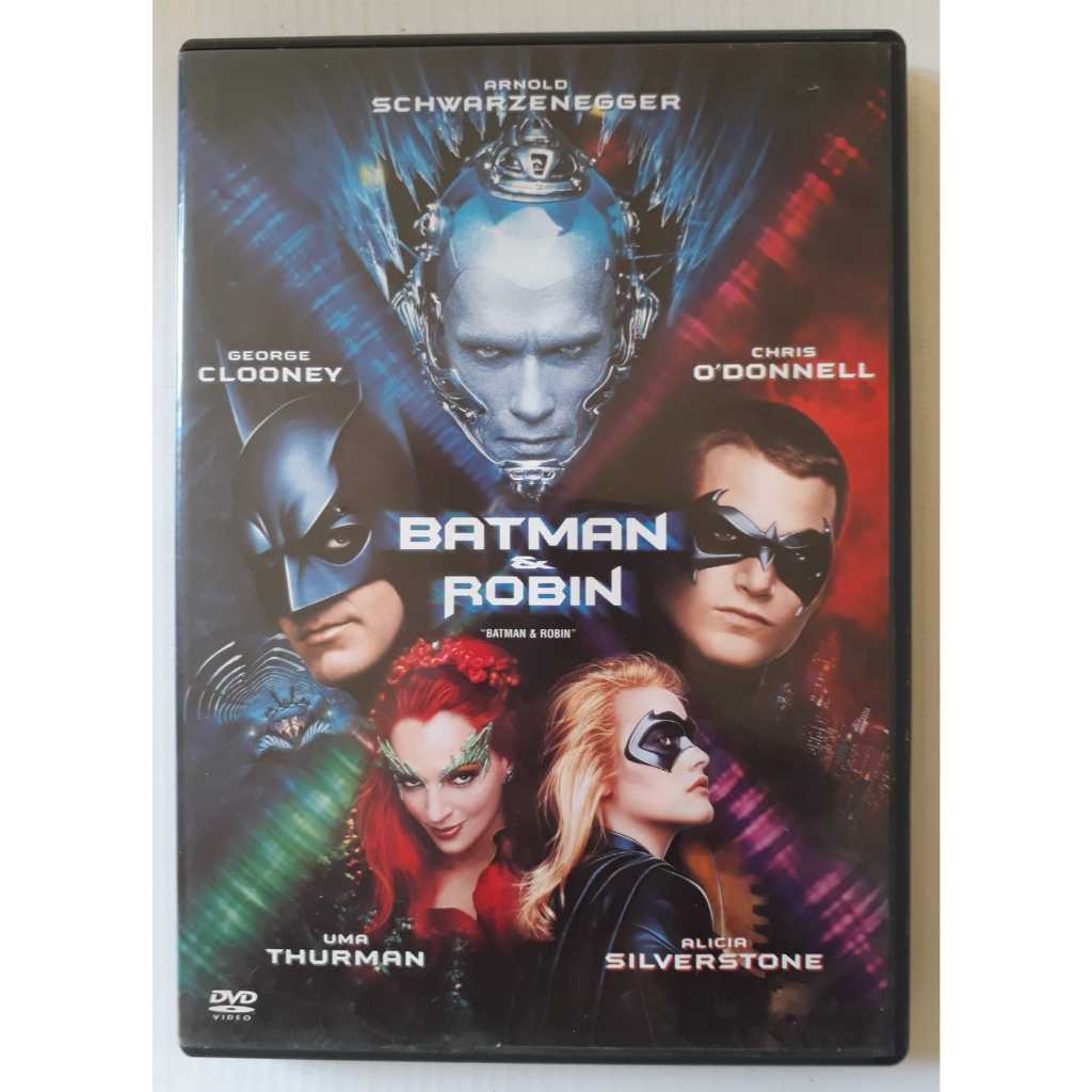 Dvd Batman E Robin (1997) - Schwarzenegger, George Clooney - Original Usado