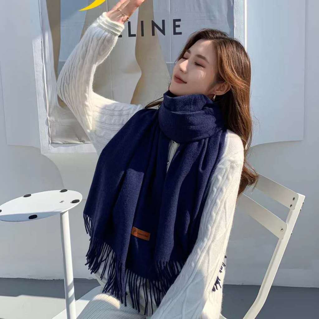 Cachecol Inverno Lenço Pashmina Xale Echarpe GROSSO 250g