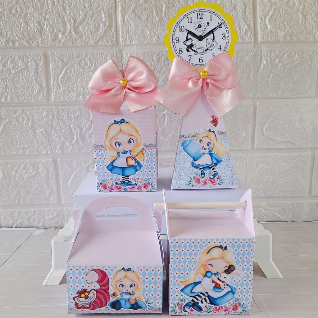 Kit Festa Alice No Pais das Maravilhas Baby Personalizados Lembrancinhas Festa infantil Aniversário