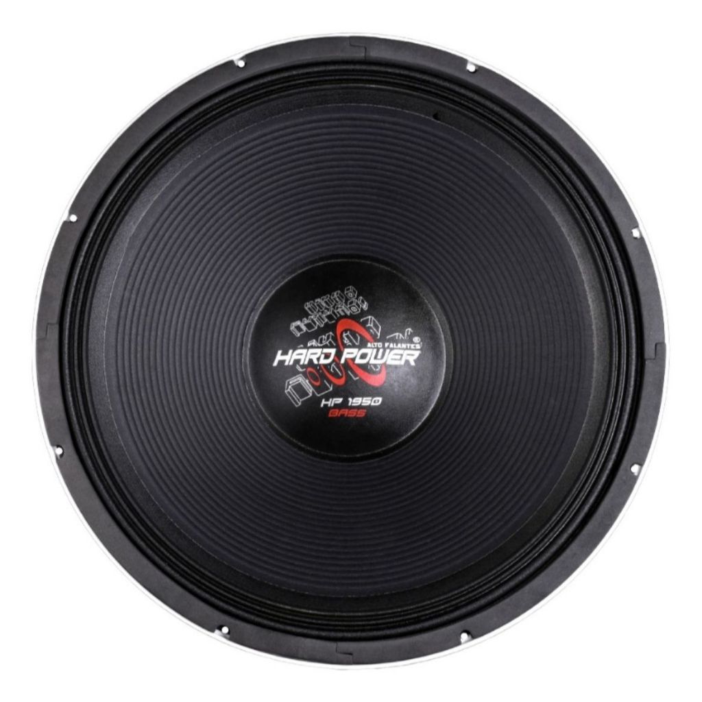 Alto Falante Hardpower 15 1950 Bass 4ohms 1950rms Gravão Cor Branco em Oferta na Shopee