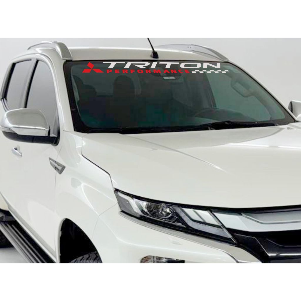 Adesivo Triton Performance Para-brisas Pick-up Camionete Mitsubishi L200 Triton