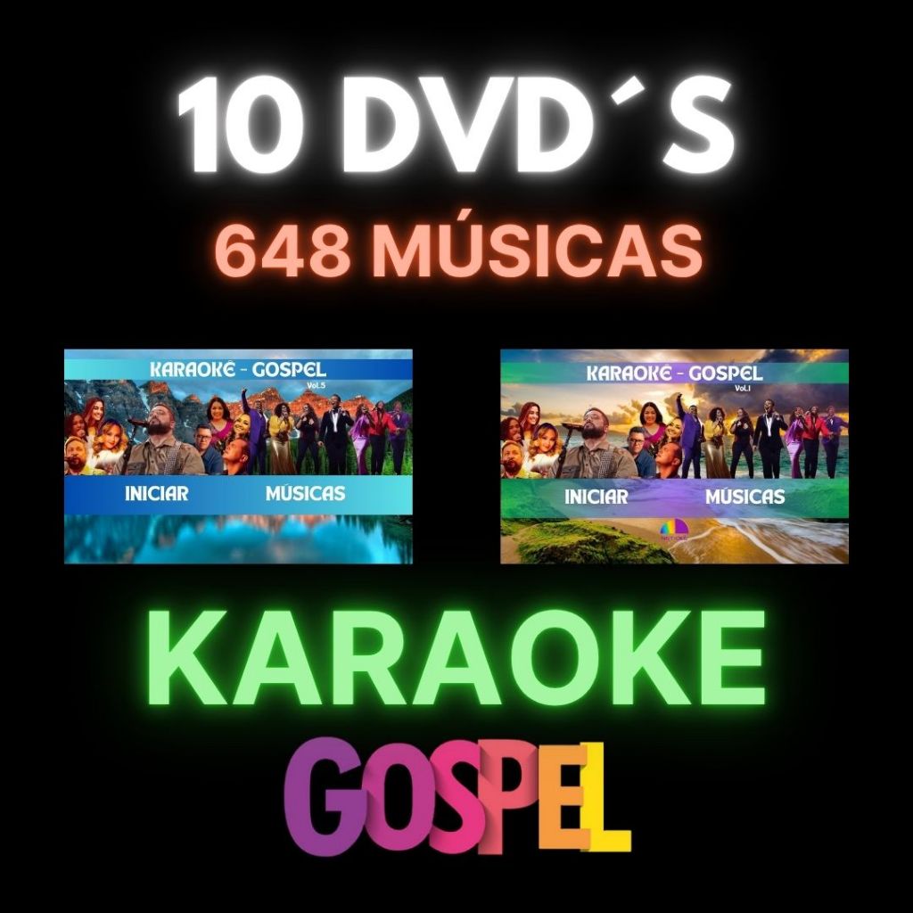 Dvd Karaoke Gospel: Onde Comprar | BuscaProdutos