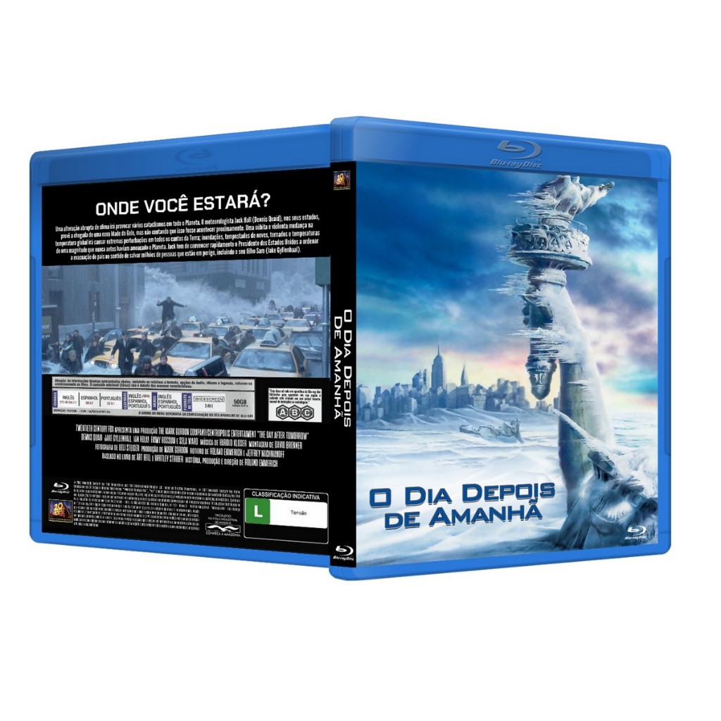 Blu-ray: O Dia Depois De Amanhã DUB/LEG [PERSONALIZADO]