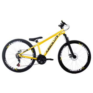 Bicicleta Absolute Nero 5 Single Freio Hidraulico aro 26 do Grau Freeride aros vmaxx Wheeling RL em Oferta na Shopee
