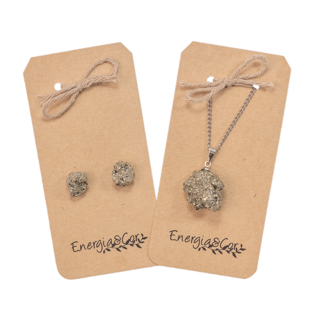 Brincos de Pedra Pirita: Onde Comprar | BuscaProdutos