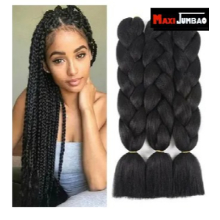 Jumbo Max Jumbão 400g – Fibra Kanekalon premium para tranças afro, box braids e nagô