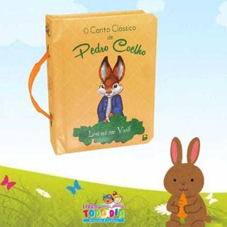 Livro infantil  com ALÇA O Conto Clássico de Pedro Coelho-Leve-me Com Você!Todolivro em Oferta na Shopee