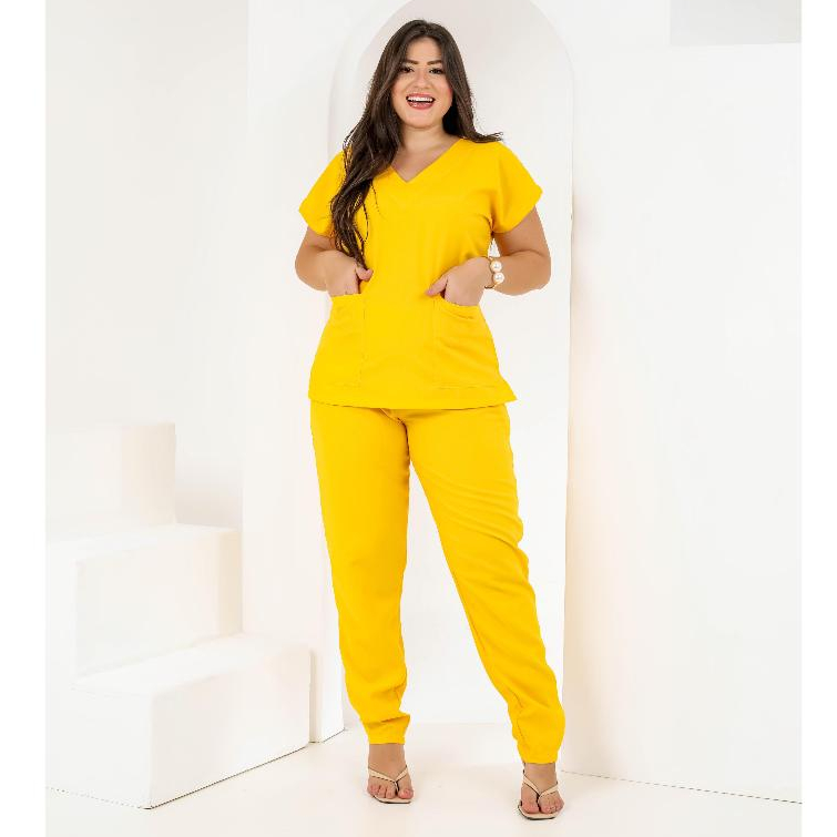 Conjunto Cirúrgico Scrub Feminino Pijama Hospitalar.
