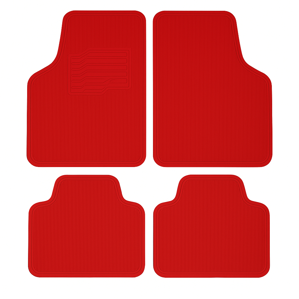 Tapete de carro universal colorido vermelho azul rosa em Oferta na Shopee