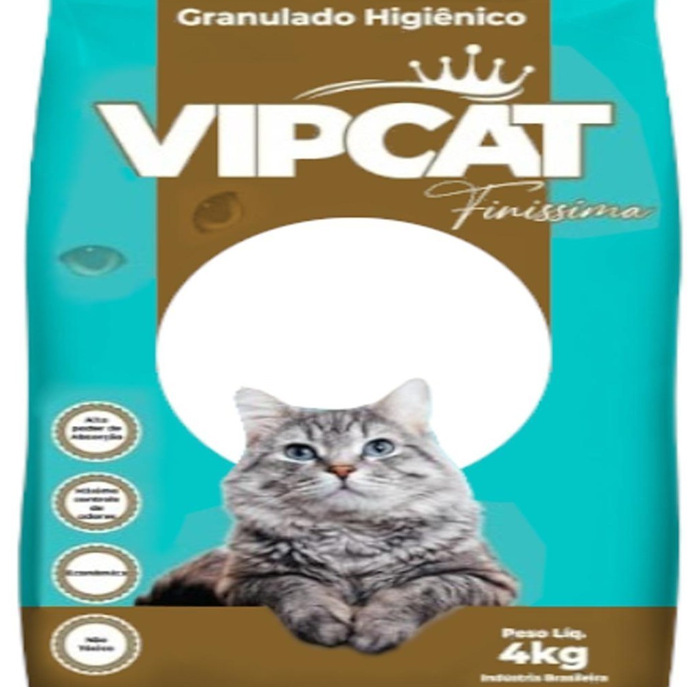 Areia EXTRA FINA Para Gato Vip Cat - Areia Sanitária Forma Torrões - Granulado Perfumado Anti Odores em Oferta na Shopee
