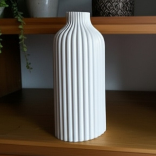 Vaso 20/17/15cm Cachepot Riscado Vertical Impressão 3D de Alta Qualidade Plástico em Oferta na Shopee