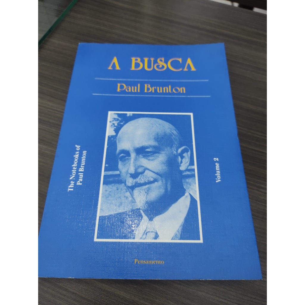 Livro A Busca the Notebooks of Paul Bunton Volume 2 Paul Brunton