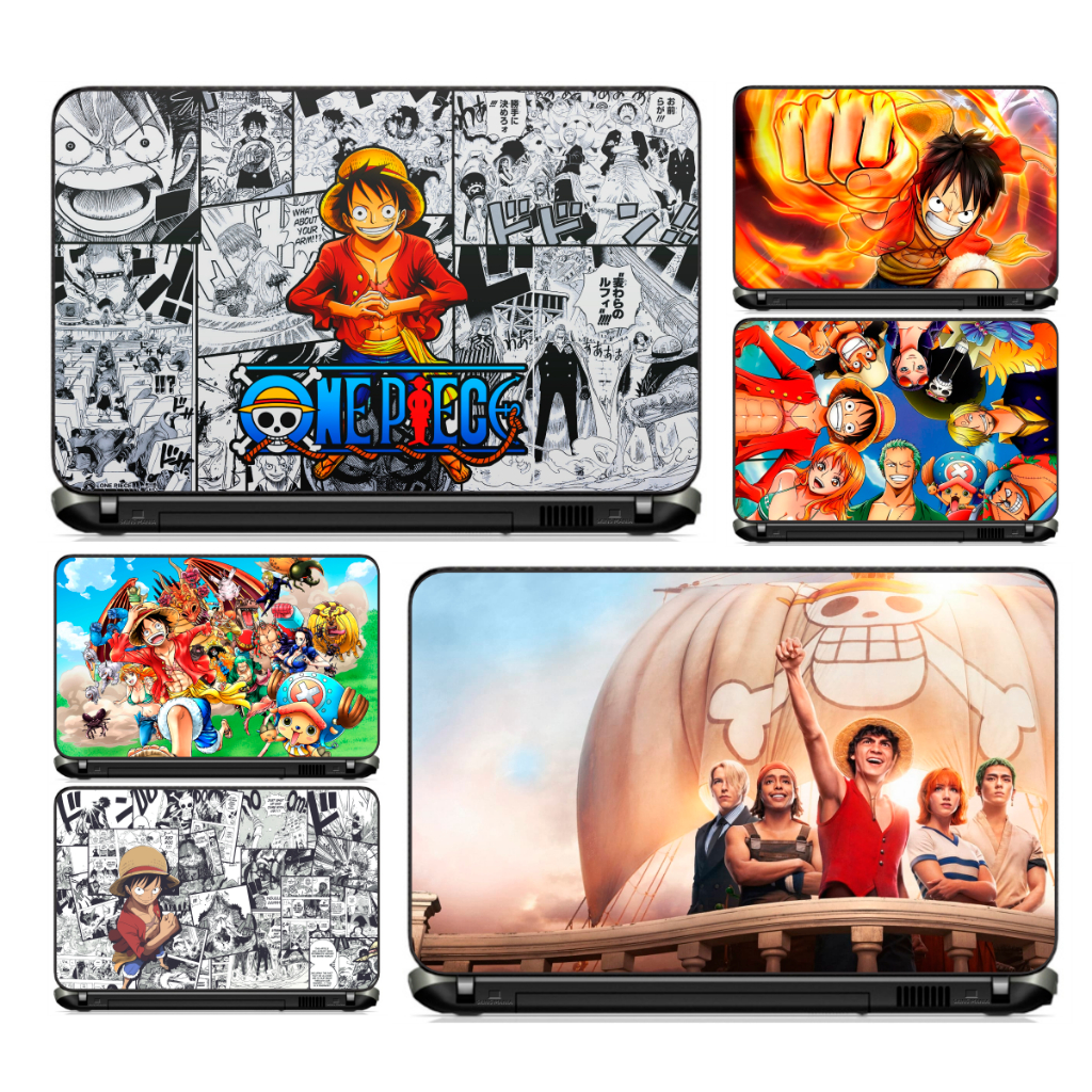 Adesivo Personalizado Skin Pelicula Notebook Macbook Tablet One Piece [ 00 ] Anime Manga Luffy