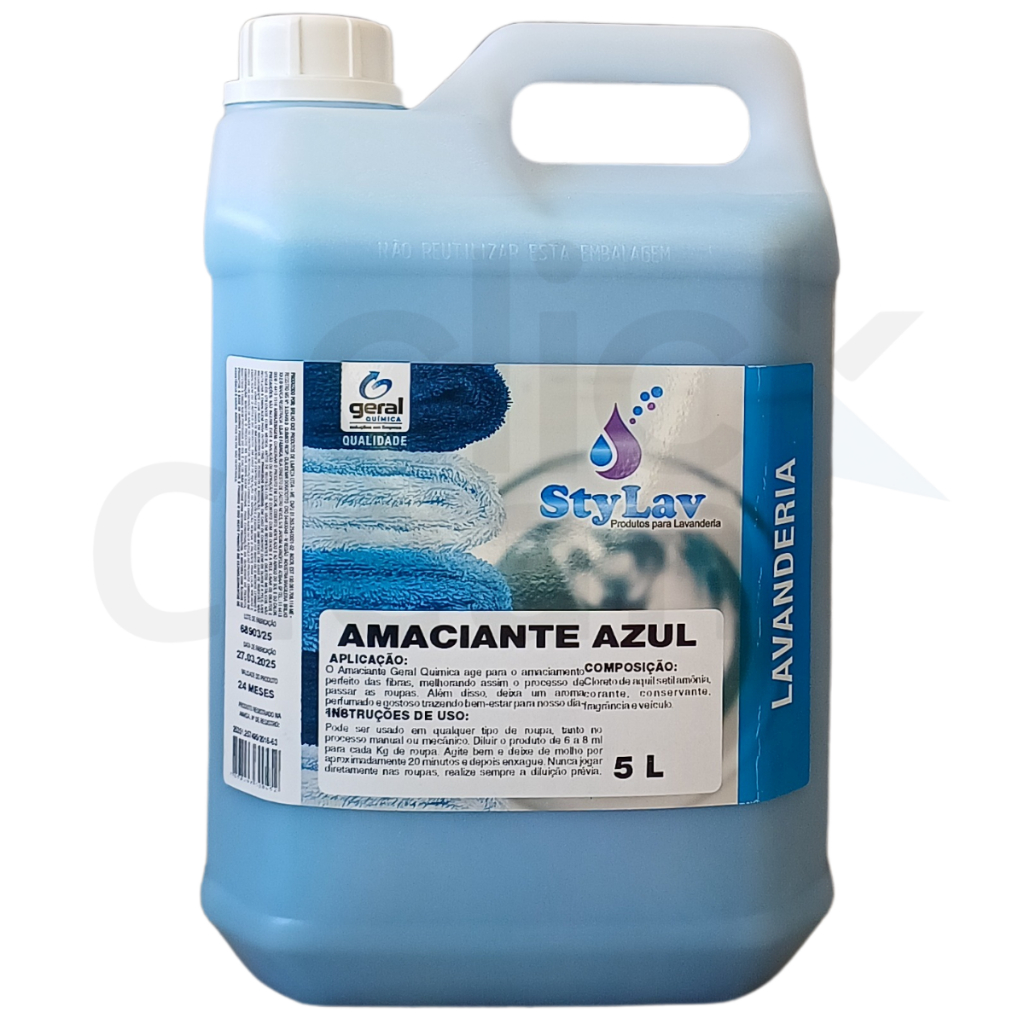 Amaciante de Roupas Azul Profissional (Downgq) - 5L em Oferta na Shopee