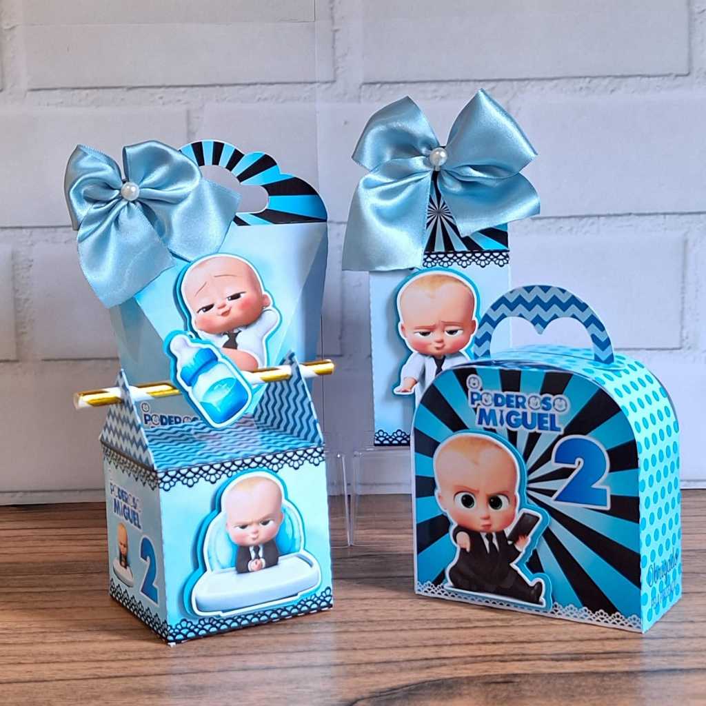 PEGUE E MONTE KIT Caixinhas Personalizadas PODEROSO CHEFINHO 3D Mimos Personalizados Lembrancinhas