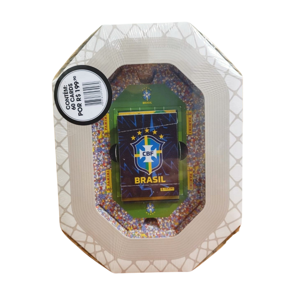 Cards Exclusivos da Seleção Brasileira - Embalagem com 60 Unidades