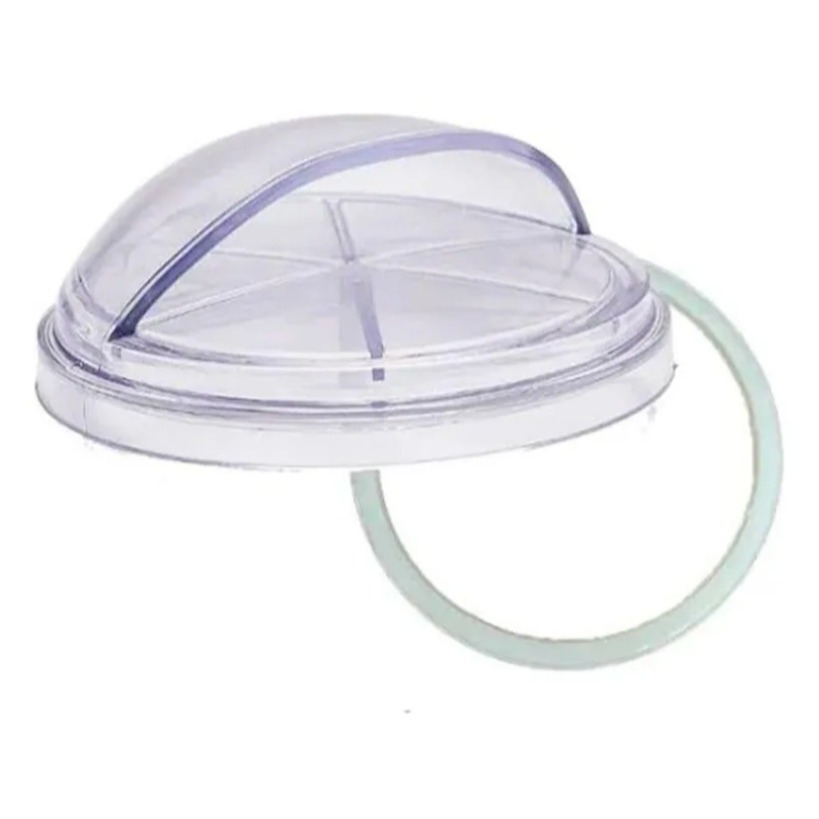 Visor tampa pré-filtro c/ anel de vedação Sodramar