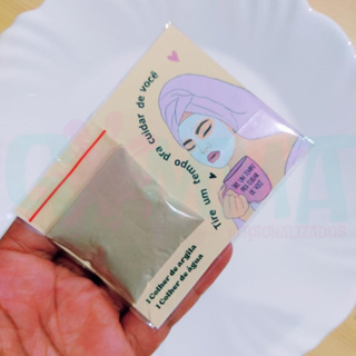 Mimos para clientes 50 unidades - Sachês de Argila em Oferta na Shopee