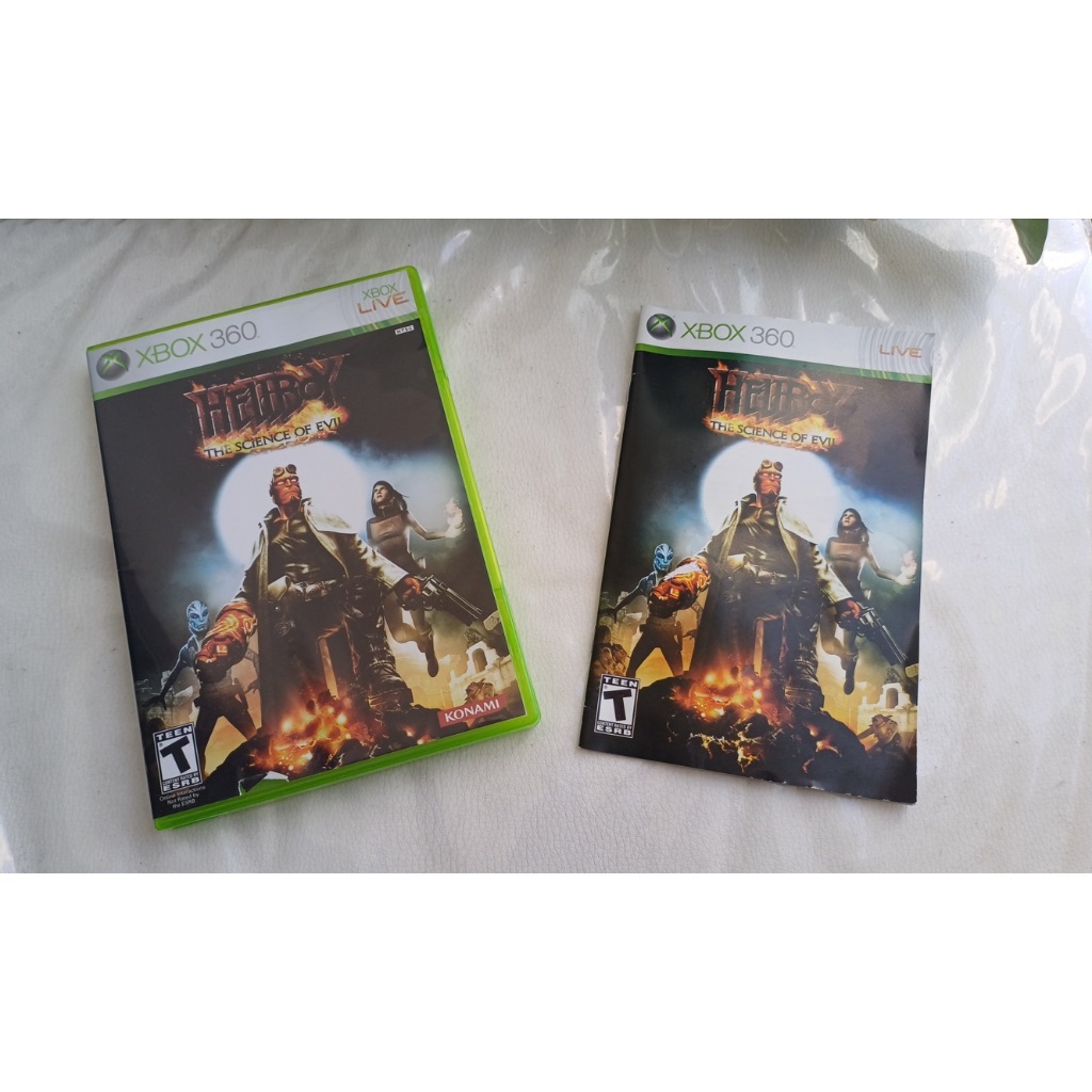 Jogo Hellboy Science Of Evil Konami, Xbox 360, Impecável
