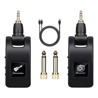 TRANSMISSOR E RECEPETOR  SEM FIO P2+P10 GUITARRA em Oferta na Shopee
