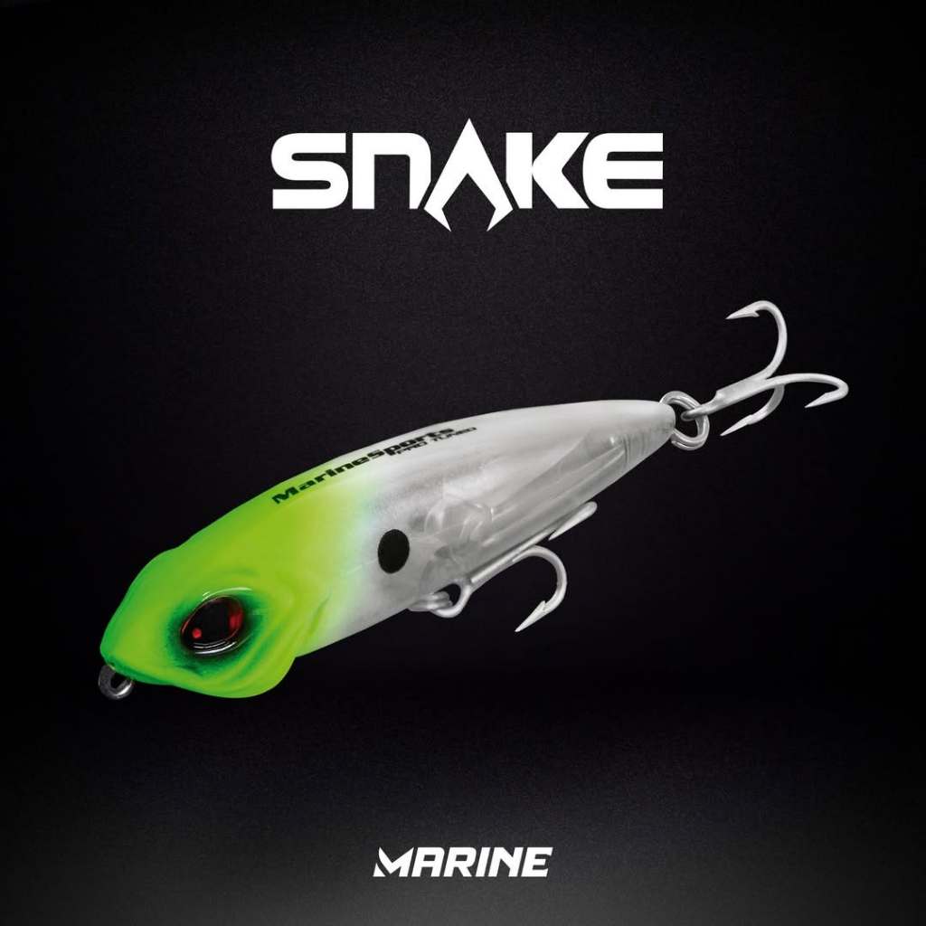Isca Artificial Snake 115 Marine Sports - Superfície Zara - 22g / 11,5cm - Traíra Dourado Tucunaré