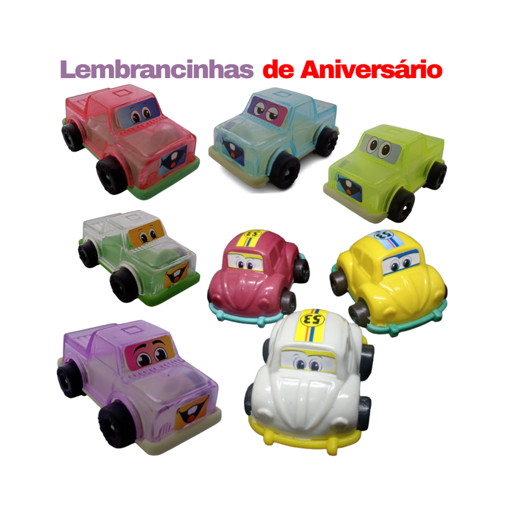 KIT 20 Míni Carrinhos(Caminhonete Silverado & Fusca)Brinquedos para Lembrancinhas de Aniversário e Sacolinhas Surpresa em Oferta na Shopee