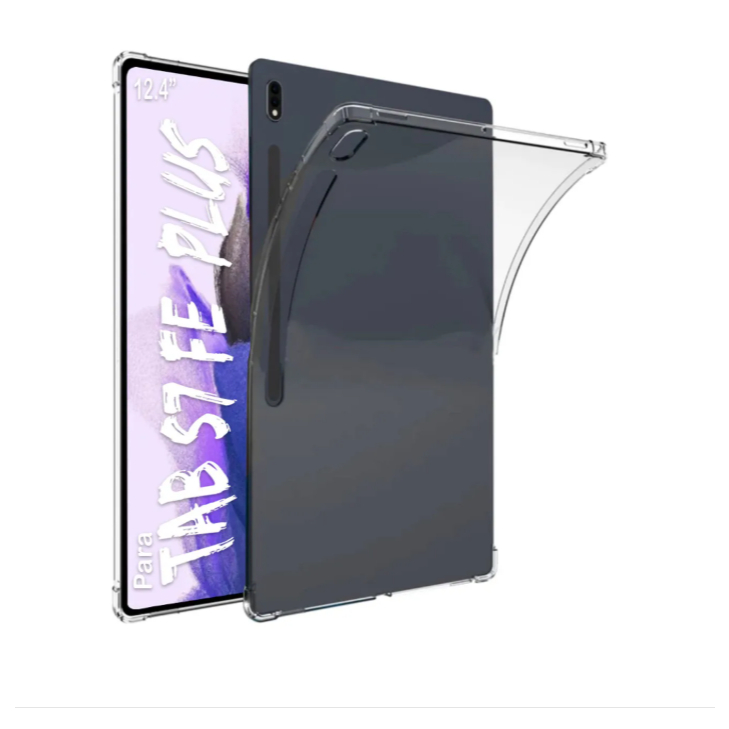 Capa Capinha Para Tablet Samsung Tab S7 Fe E S7plus 12.4 Tpu