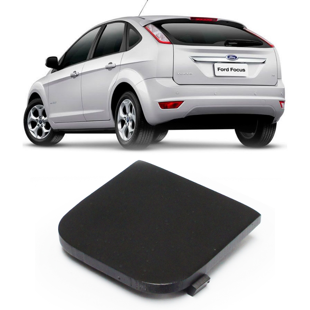 Tampa Reboque Guincho Traseiro Ford Focus 2008 2009 2010 2011 2012 Para-choque Traseiro