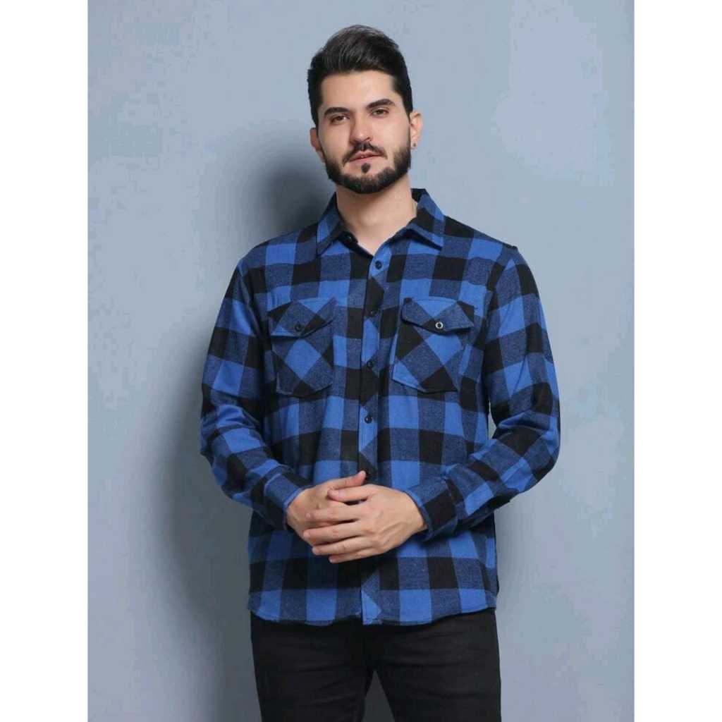 Camisa Masculina Xadrez Blusa De Frio Festa Junina tecido Flanela