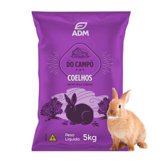 DO CAMPO COELHOS Ração Para Coelhos/Roedores 5kg em Oferta na Shopee