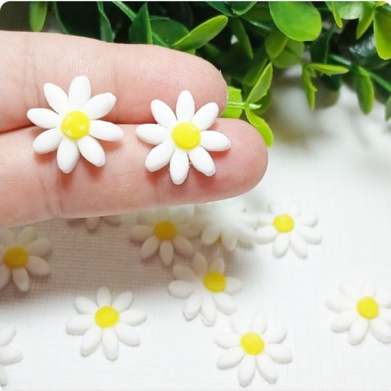 50 margaridas de açúcar aplique comestível em Oferta na Shopee