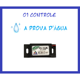 01 TX CAR - Controle que abre portão com farol carro e moto 433,92 Mhz. em Oferta na Shopee