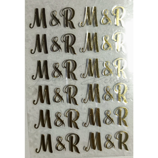 Adesivo termocolante - 1 cm - iniciais - kit com 12 unidades em Oferta na Shopee