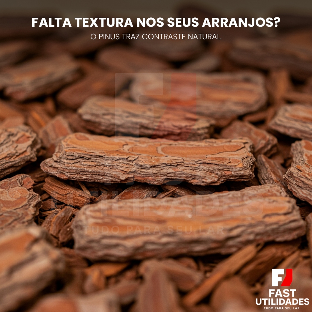 Casca de Pinus Natural 40L Cascalho para Vaso de Planta e Jardim Substrato para Plantas em Oferta na Shopee