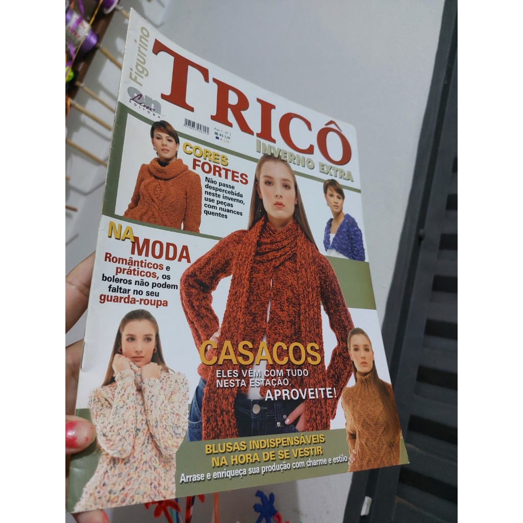Revista Tricô Figurino Ano1 nº1