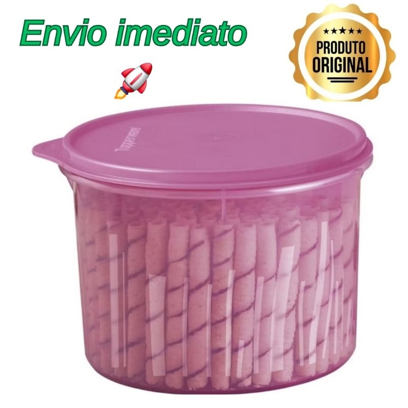 Pote p/ alimentos Tupper Caixa Estilo Tupperware 1,7L