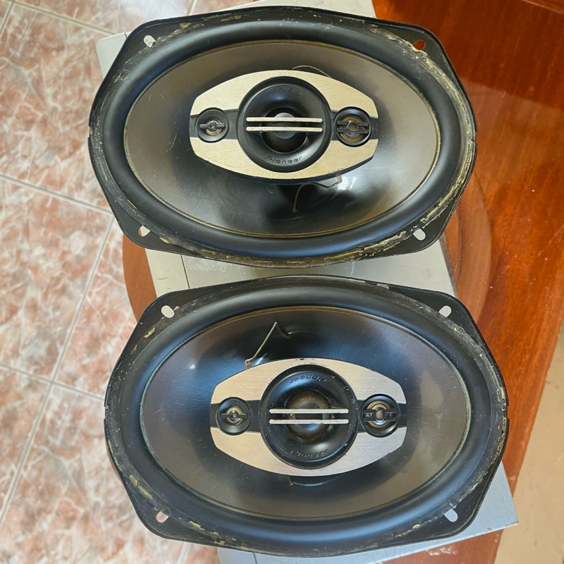Alto falantes Pioneer para reforma - cones e torres - 6x9 automotivo - leia a descrição
