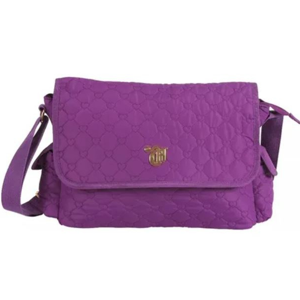 Pasta Bolsa Carteiro Transversal Capricho Love V I I Purple - 48594 Original