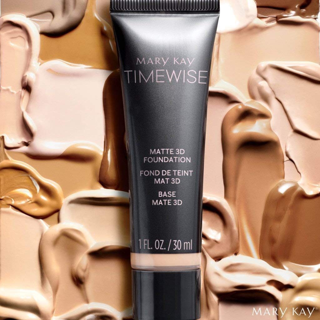 Base Líquida Matte Timewise 3D - Cor Ivory W150 - Mais vendida - Não resseca a pele