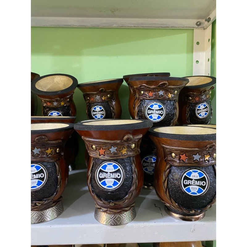 Cuia Top Grêmio Chimarrão Porongo Selecionado Frete Grátis