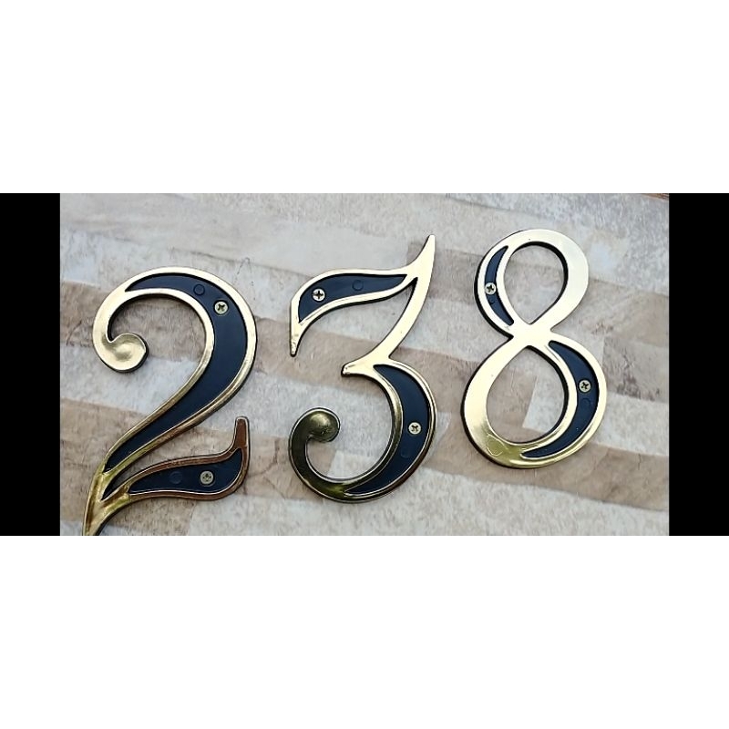 número residencial 3 números para casa parede numero endereço