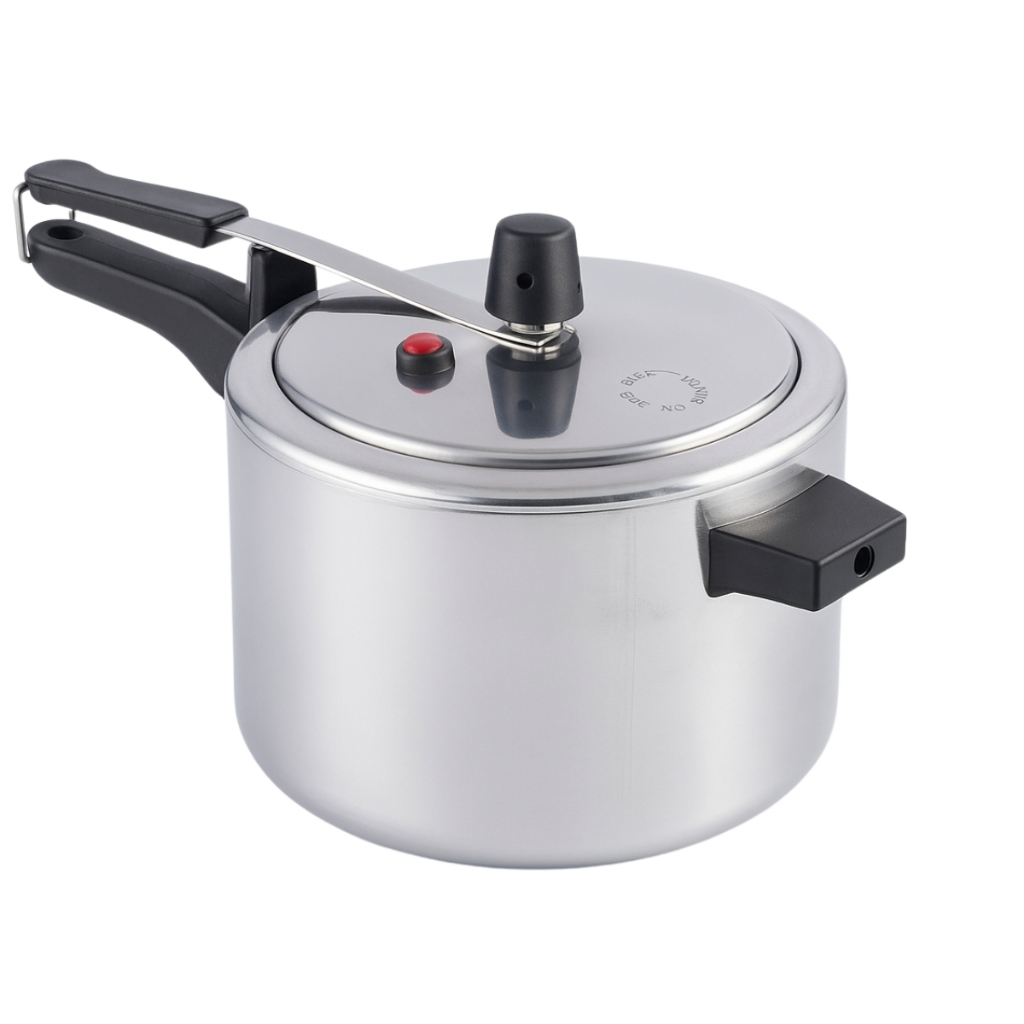 Panela De Pressão Fechamento Interno 4,5L Polido Nacional em Oferta na Shopee