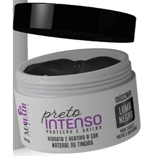 Mascara Matizadora Capilar Lama Negra Cabelos Pretos MAHAIR 300g em Oferta na Shopee