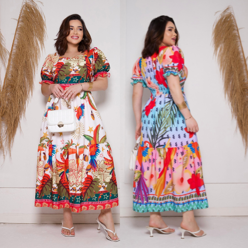 Vestido Farm Manga na Black Friday 2025 | BuscaProdutos