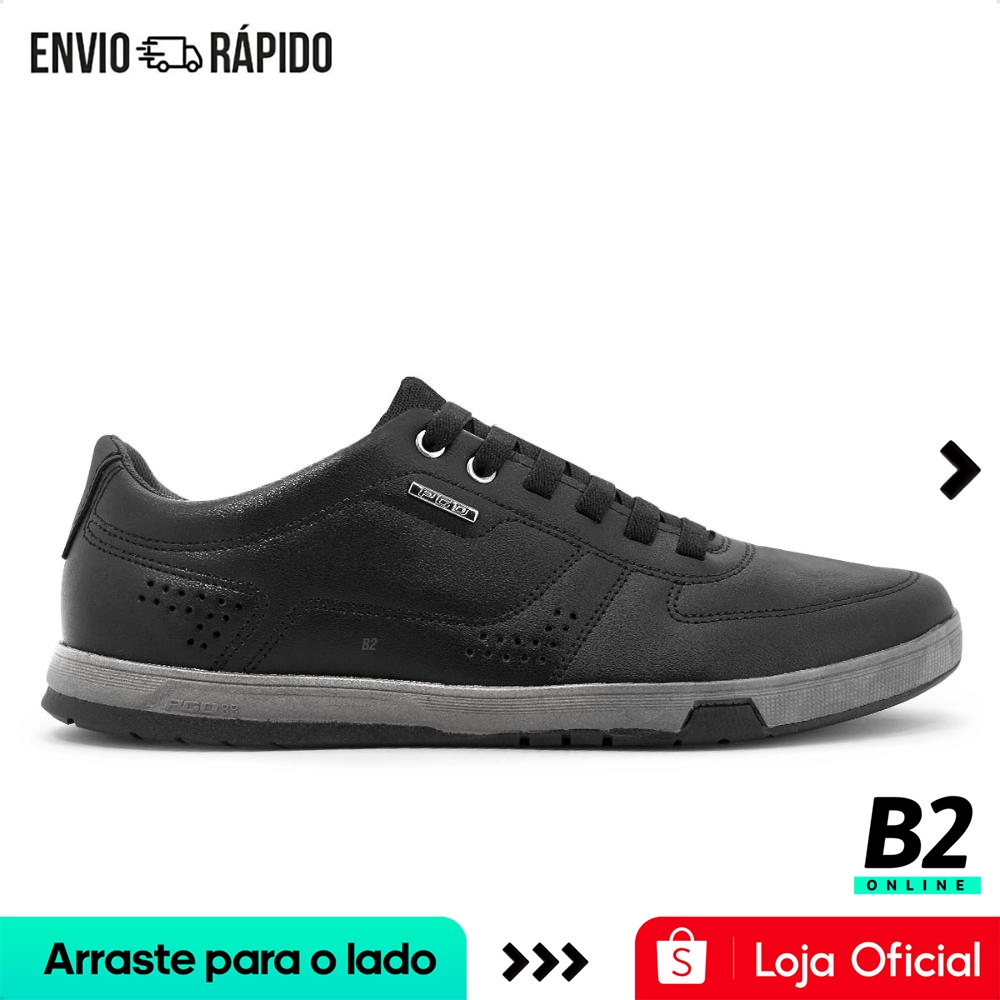 Sapatênis Pegada Element Masculino Preto Casual Original Com Nota Fiscal e Garantia
