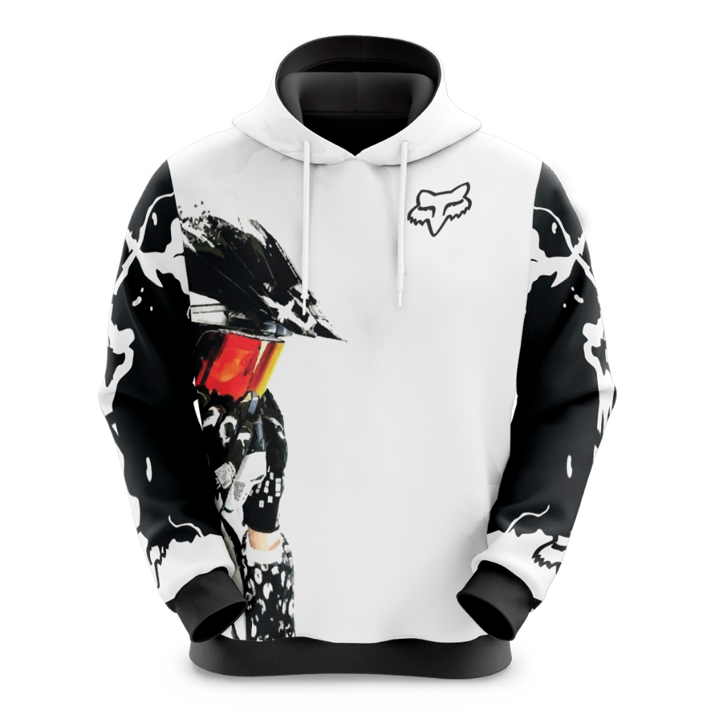 Blusa de Moletom Sublimado Adulto e Infantil Rally Motos 874