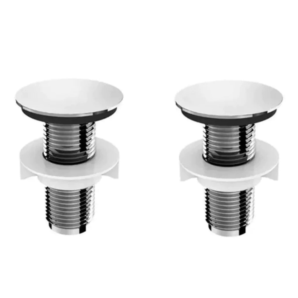 2 Tampa Tampão Tapa Furo Plug 1/2 Lavatório/bide/pia/cuba