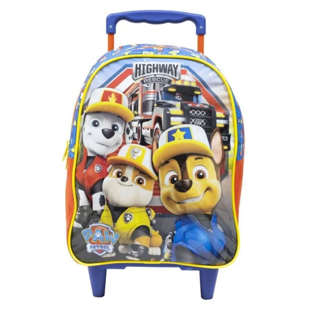 Mochila Rodinhas Patrulha Canina Highway X1 Original Xeryus